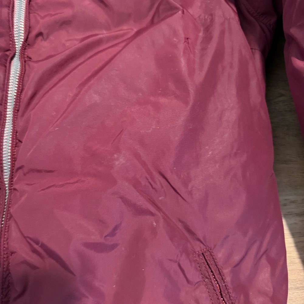 VTG 60s Gerry Boulder Colorado Hooded Puffer Jacket Maroon Men’s Medium - Large - Picture 8 of 16